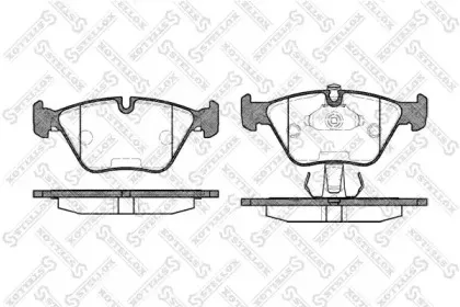 Комплект тормозных колодок, дисковый тормоз STELLOX купить
